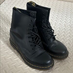 Dr. Martens Black Lace-Up Boots